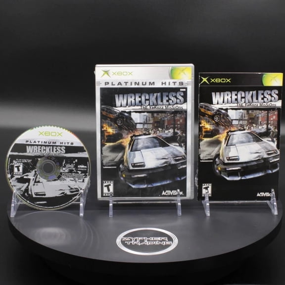 Restored Wreckless: The Yakuza Missions Microsoft Xbox Platinum Hits