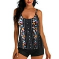 thumbnail image 1 of Wreesh Tankini Swimsuits Nylon Spandex Bathing Tank Tops (Women's), 2 Piece, 1 of 6