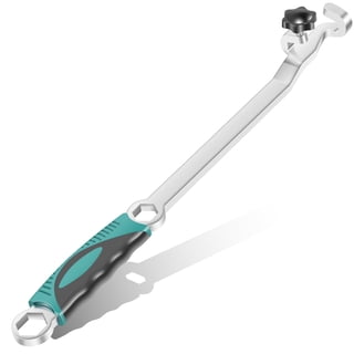 Wrench Extender Tool Bar, 15 Inch Torque Amplifier, Heavy Duty Universal Wrench Extension for Mechanics & DIYers