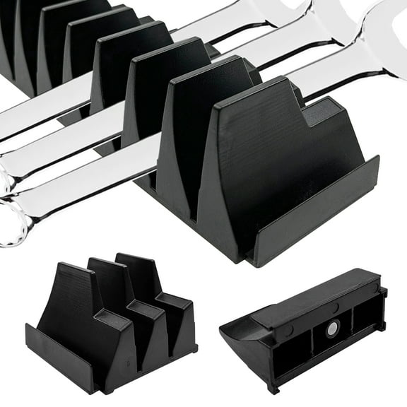 Wrench Organizer Magnetic Wrench Organizer Set Modular Wrenches Holders for Tool Box Tool Drawer Storage