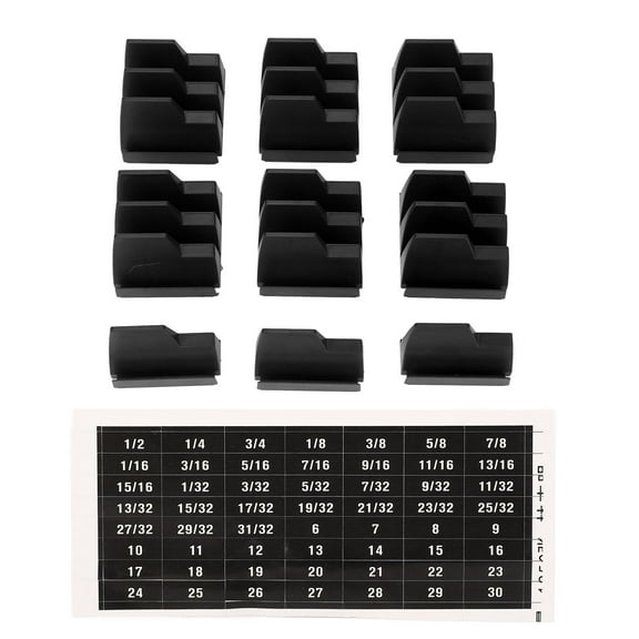 Wrench Organizer Wrench Storage Rack Plastic Spanner Tools Holders Wrench Holder Wrenches Keeper for 6mm to 38mm Wrench