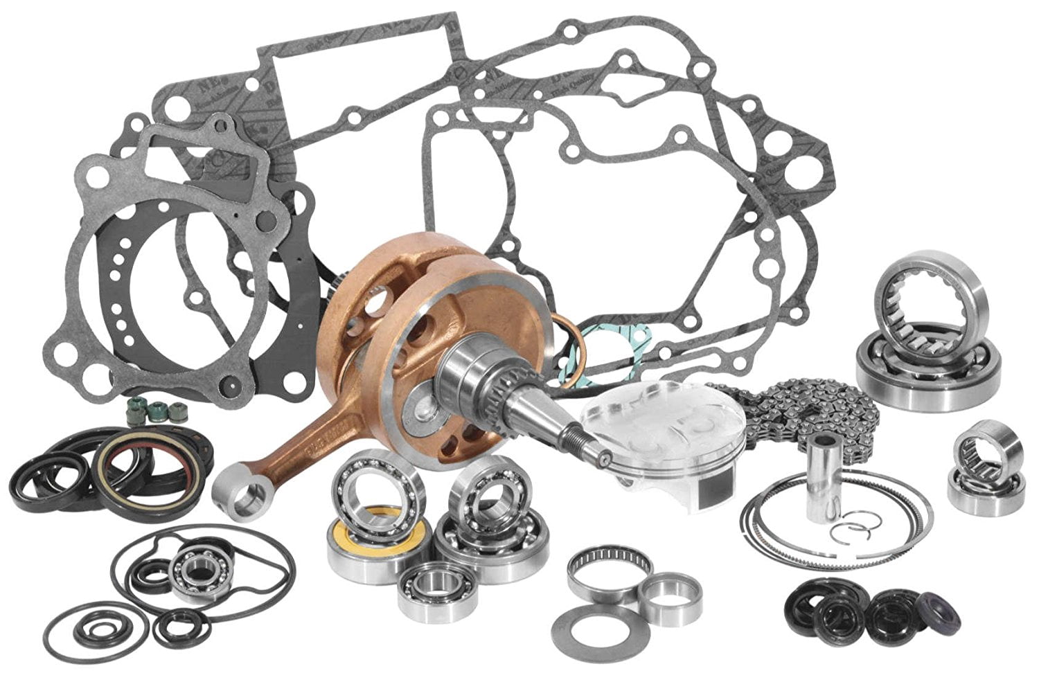 New Wrench Rabbit Complete Engine Rebuild Kits for Kawasaki KX 100 (95 ...