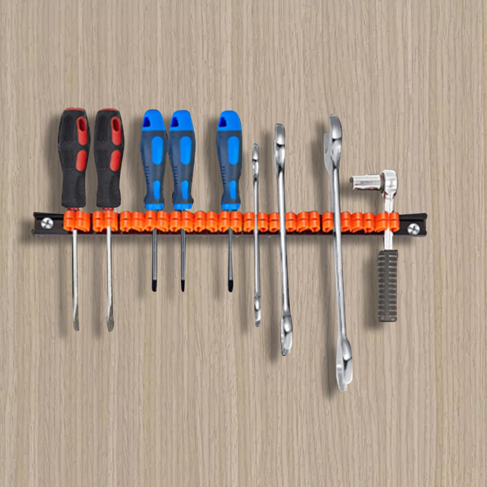 Wrench Screwdriver Tools Organizer Racks Hardware Tools Display Rack, Wall Mount Durable Storage