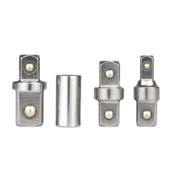 Wrench Socket Adapter 1/4 to 3/8 or 1/2Inch Double Head Square Drives Converter Set for Construction and Maintenance