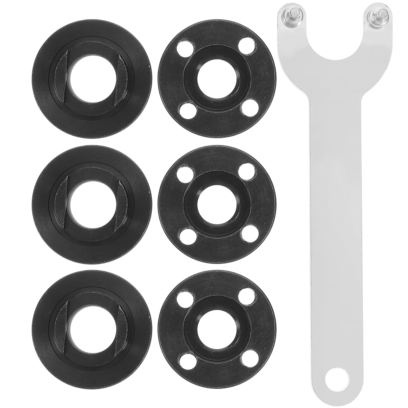 Wrench Threading Tool Angle Grinder Lock Nut Pin Extension Shaft Socket Backing