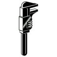 thumbnail image 1 of Wrench Tool Tools Car Vinyl Decal Sticker Stickers 0008 - 36 Inches, 1 of 1