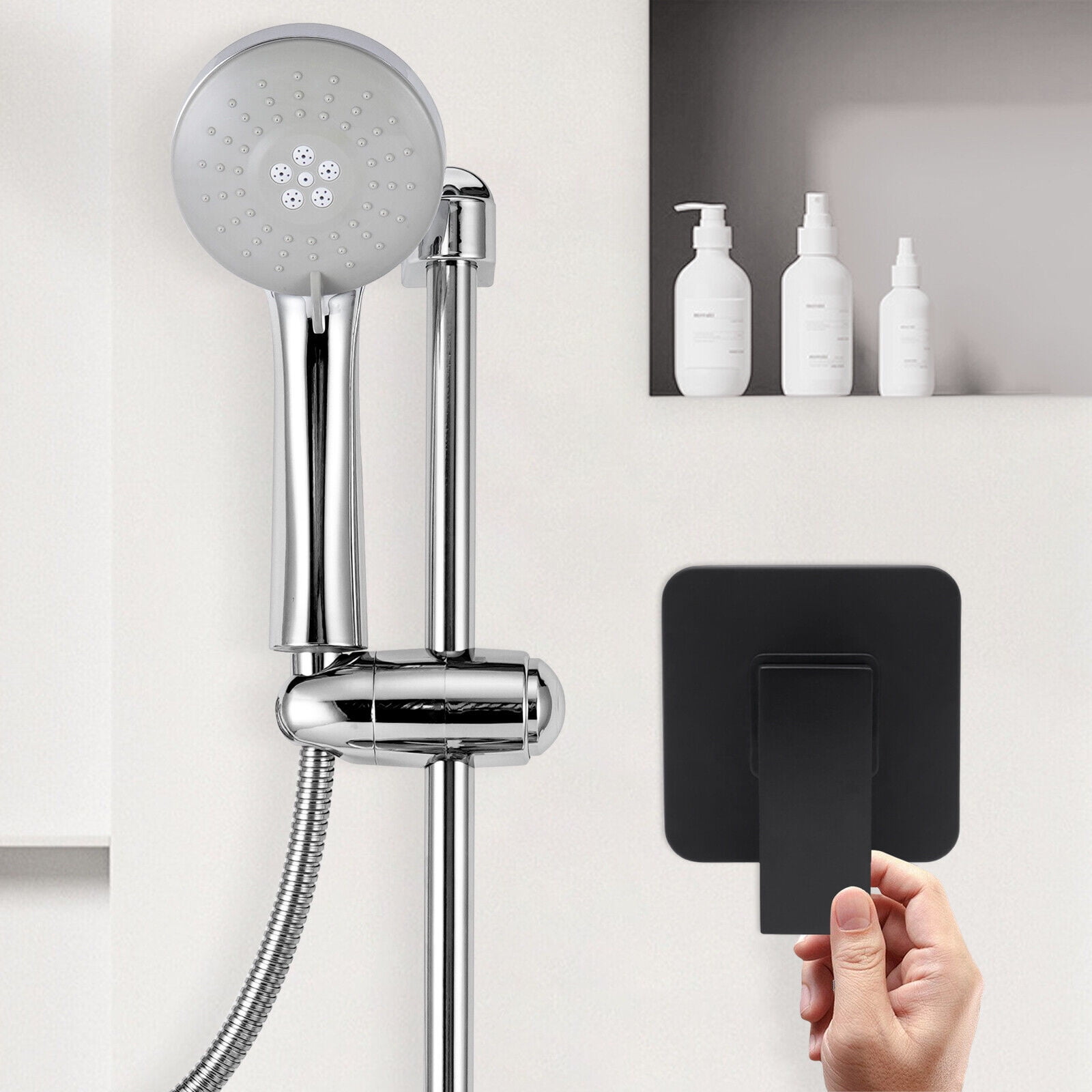 Wrench Type Shower Valve Mixer Copper Faucet Shower Valve Set Single ...