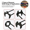 thumbnail image 1 of Wrench,Under Sink Wrench 2pcs Tool Universal Wrench Faucet Sink Wrench Plumbers Wrench 7 Sizes Wrench Set Under, 1 of 6