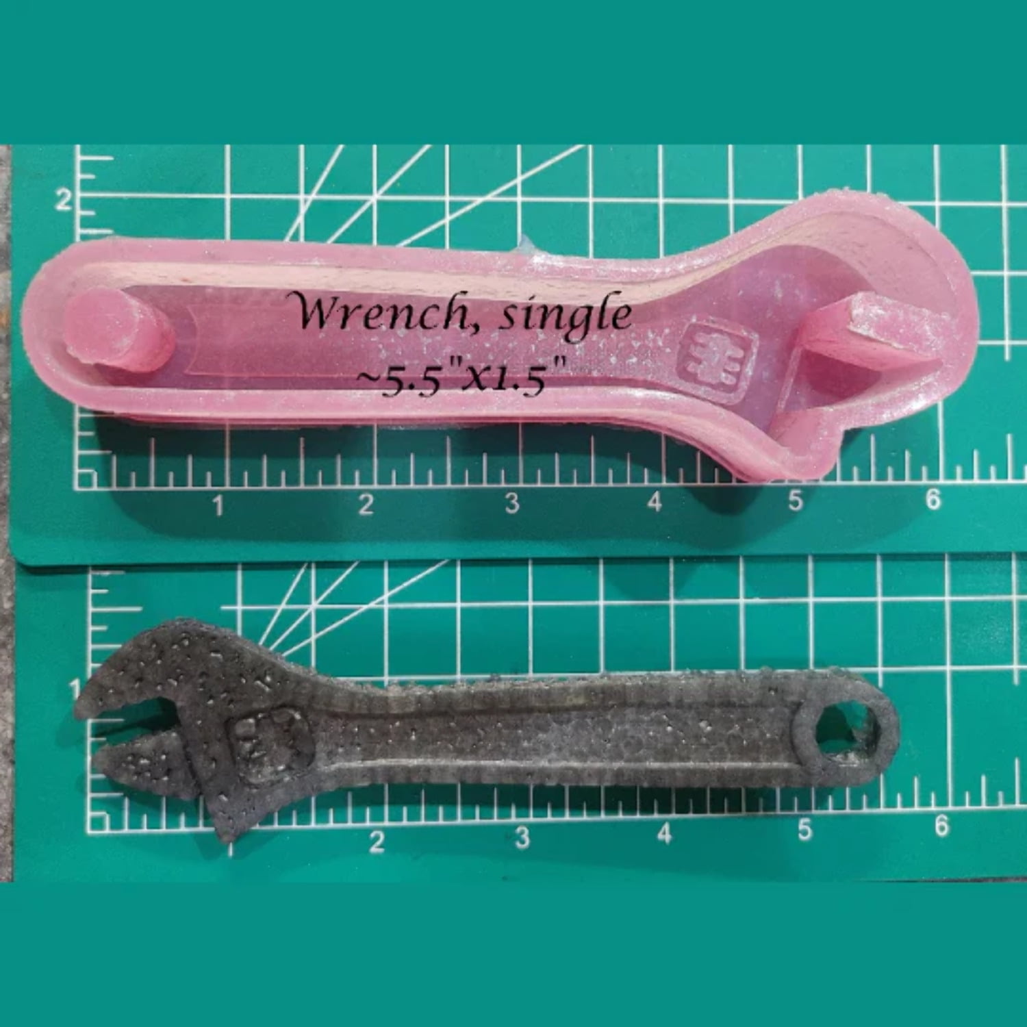 Wrench, single, Silicone Freshie Mold