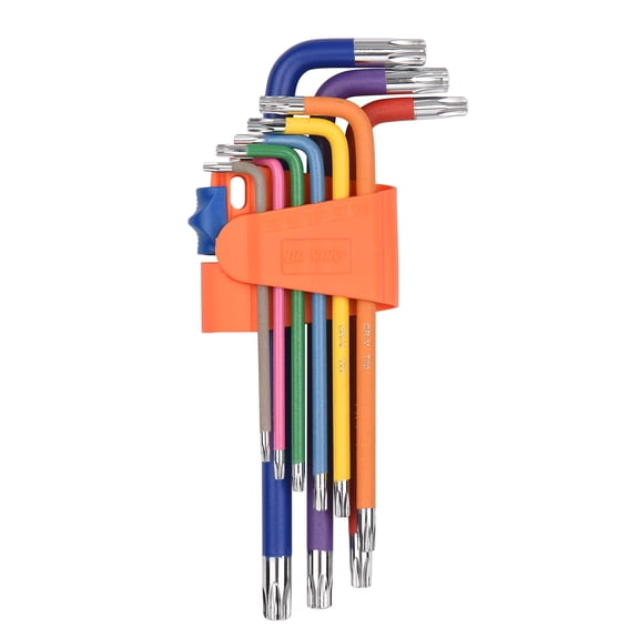 Wrench socket,L-key Set Key Set Arm Vanadium Steel Set Arm Vanadium Key Allen Wrench Arm Vanadium Steel 9pcs L-key Set Key Key Set Xinzy Eryue