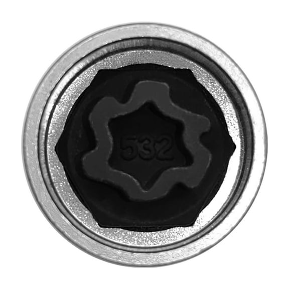 Wrench socket,Screw Socket Wrench Tool Wheel Key 532 -theft Mewmewcat Huiop Car Screw Wrench Socket