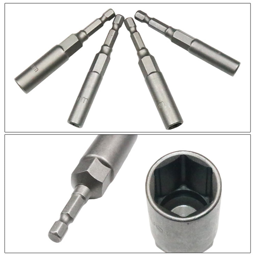 Wrench socket,Set Wrench Screw Bit Drill With Pcs Driver 5.5-19mm Vanadium Steel Socket Set Wrench Drill Bit Set 5.5-19mm Vanadium 15 Pcs Bit Socket Set Bit Set 5.5-19mm Qudai