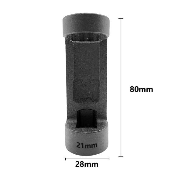 Wrench socket,Tool Car Tool (21mm 12 Point Suspension Socket Tool Point 1/2'' Drive Socket With 12 Tool Remove Suspension Mewmewcat Point 1/2 Drive Siuke Buzhi Steel Socket