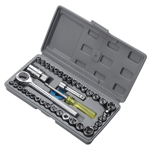Wrench socket set,Steel Hand Tools Socket Set Carbon Steel Hand Set Car Wrench 40pcs Spanner Socket Qisuo Tools Kit 40pcs Xinzy Adben Set Eryue 40pcs Dsfen