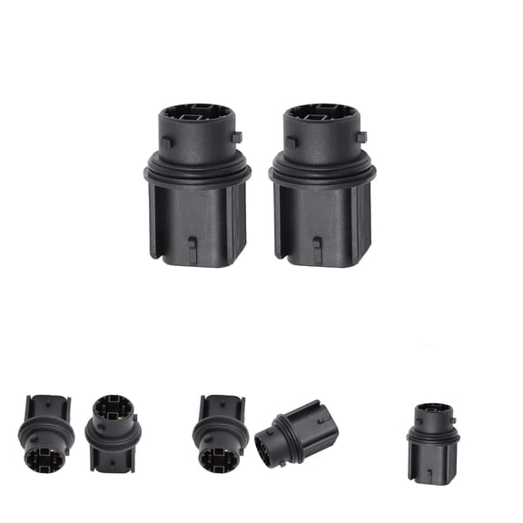 Wrenmor 46FBWJY1MW3VU9QMKO0G9A 2-Pack Headlight Turn Signal 3157 Bulb Socket for Trucks