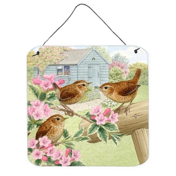 Wrens by Sarah Adams Wall or Door Hanging Prints