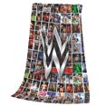 thumbnail image 1 of Wres-Tler W-W,E Blanket Soft Cozy Fleece Throw Blanket Lightweight Warm Fuzzy Flannel Blankets and Throws for Couch Sofa Bed 80"x60", 1 of 8
