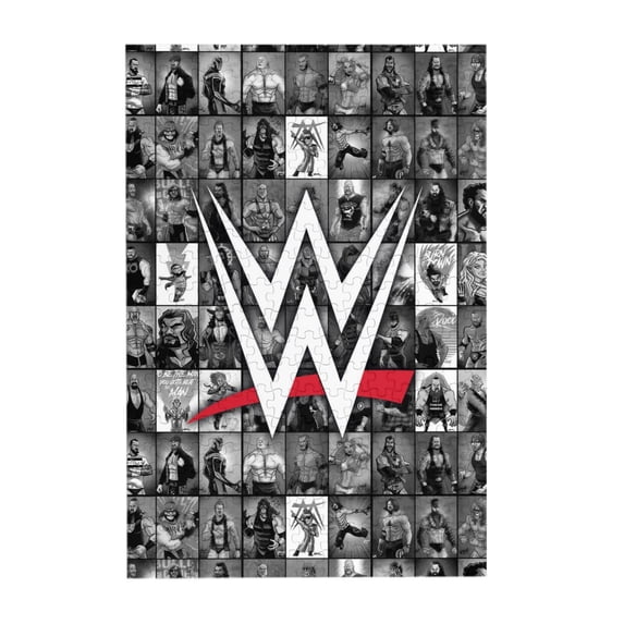 Wres-Tler W-W,E Jigsaw Puzzles Cartoon Jigsaw Puzzle for Home Office Decor Funny Puzzle for Family Friends Gifts