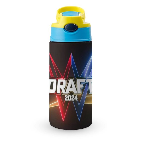 Wres-Tler W-W,E Water Bottle with Straw Lid Vacuum Insulated Stainless Steel Double Walled Leakproof Tumbler Cup 12oz