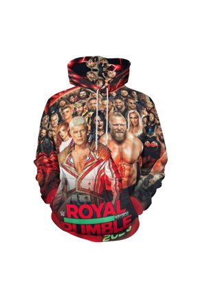 Wres-Tler W-W,Es Hoodie Men's Novelty Hoodie 3D Print Pullover Hooded Long Sleeve Sweatshirts Tops Blouse with Pocket