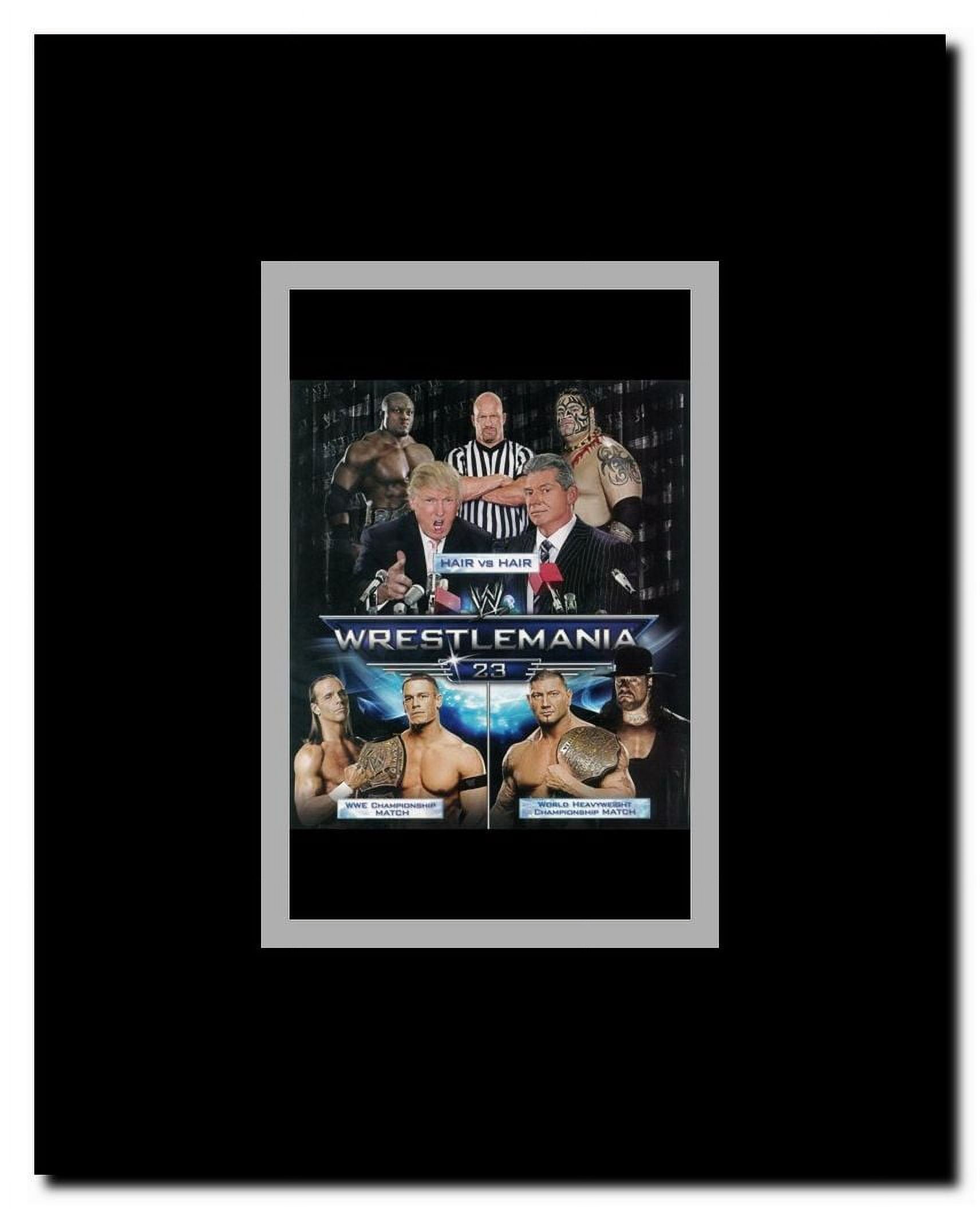 WrestleMania 23 Framed Movie Poster