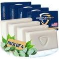 WrestleShield Bar Soap Advanced Tea Tree & Eucalyptus Formula Deep Cleansing, Moisturizing