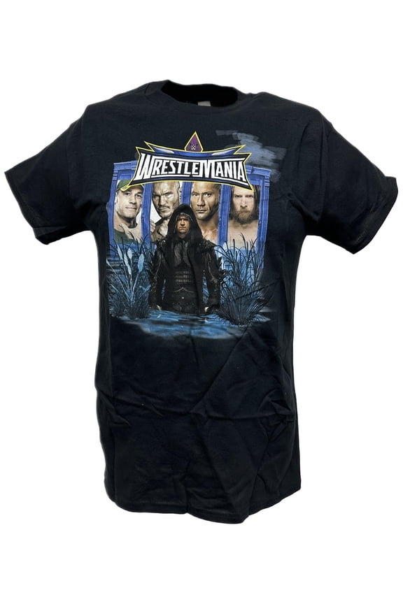 Wrestlemania 30 Undertaker Batista Daniel Bryan Swamp T-shirt