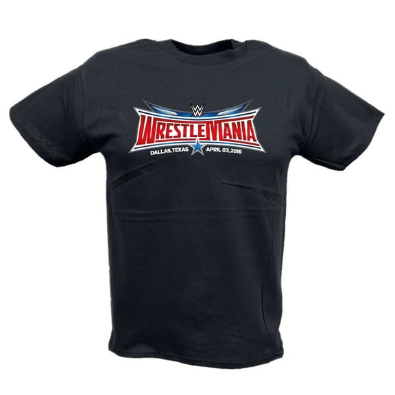 Wrestlemania 32 Logo WWE T-shirt Boys Kids YL