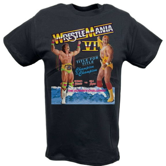Wrestlemania 6 VI Warrior vs Hulk Ultimate Challenge T-shirt