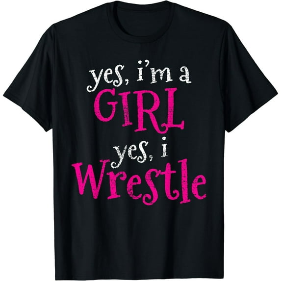 Wrestler Girl Wrestling Gift Vintage T-Shirt