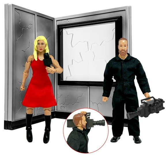 Backstage Interview Accessory Set for WWE & AEW Wrestling Action Figures