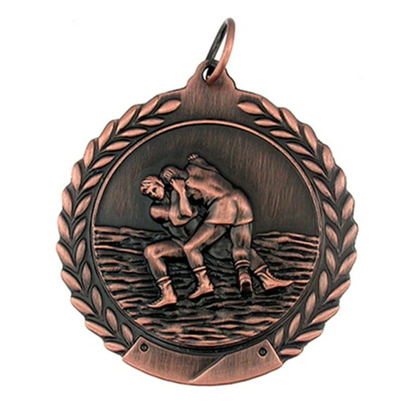 Wrestling Award Single and Bulk Medals