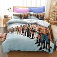 thumbnail image 1 of Wrestling Bedding Set, 3-Piece Wrestling Duvet Cover Ultra Soft Breathable 3D Printed Microfiber Comforter Cover, Cartoon Wrestling Comforter Cover with 2 Pillowcases, 1 of 4