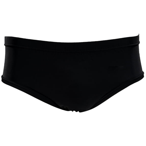 Wrestling Briefs Trunks Mens Singlet Underwear Spandex Halloween Costume Cosplay (BLACK)