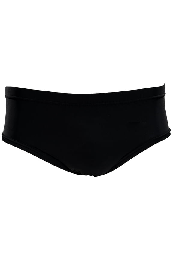 Wrestling Briefs Trunks Mens Singlet Underwear Spandex Halloween Costume Cosplay (BLACK)