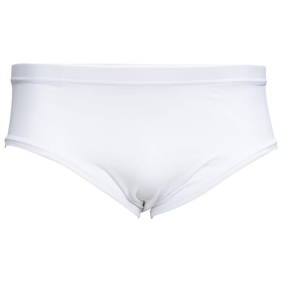 Wrestling Briefs Trunks Mens Singlet Underwear Spandex Halloween Costume Cosplay (WHITE)