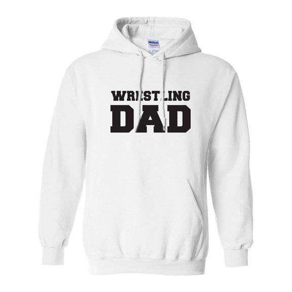 Wrestling Dad Adult Hooded Sweatshirt