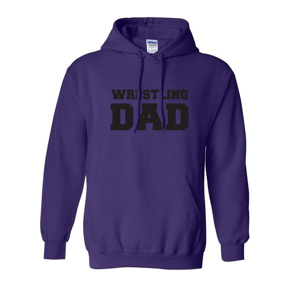 Wrestling Dad Adult Hooded Sweatshirt