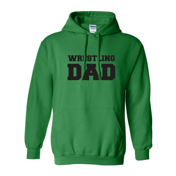 Wrestling Dad Adult Hooded Sweatshirt