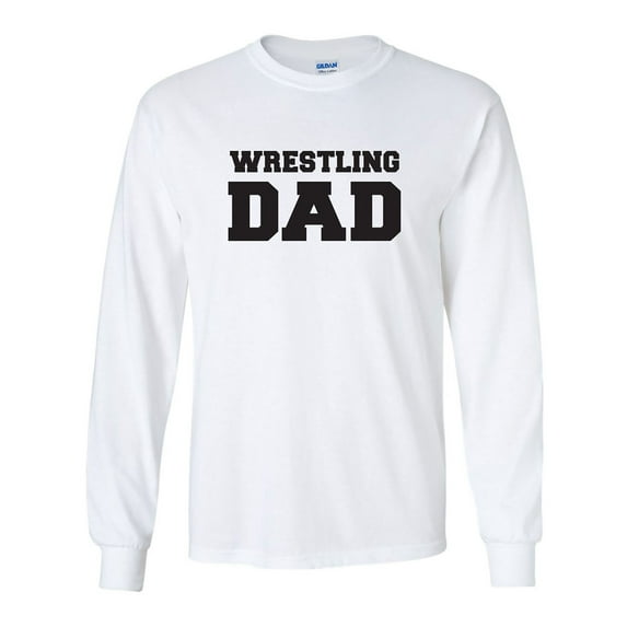 Wrestling Dad Adult Long Sleeve T-shirt