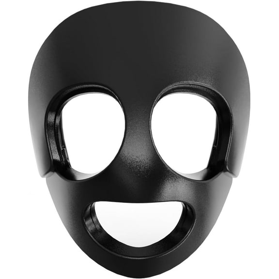 | Wrestling Face Guard Attaches to Headgear | Universal Fit Black Ear Guard Head Gear Broken Nose BJJ