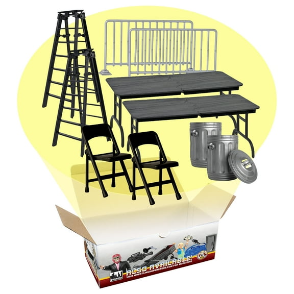 Wrestling Figure Gear Accessory Set 2 For WWE & AEW Wrestling Action Figures