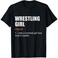 thumbnail image 1 of Wrestling Girl Definition - Funny Wrestling Girl T-Shirt, 1 of 3