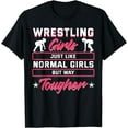 thumbnail image 1 of Wrestling Girls Wrestler Wrestle Folkstyle Submission T-Shirt, 1 of 3