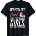 thumbnail image 1 of Wrestling Girls just like normal Girls but way tougher T-Shirt, 1 of 4