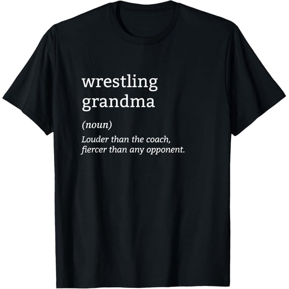 Wrestling Grandma Definition Wrestler Wrestling Sport T-Shirt All Size S-5Xl