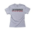 thumbnail image 1 of Wrestling - It's In My Blood Girl's Cotton Youth Grey T-Shirt, 1 of 2