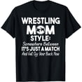 thumbnail image 1 of Wrestling Mom Style Funny Gift For Mom T-Shirt, 1 of 4