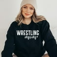 thumbnail image 1 of Wrestling Mom SweatshirtCozy Cotton-Blend Pullover TSHIRT All Size S-5XL, 1 of 5
