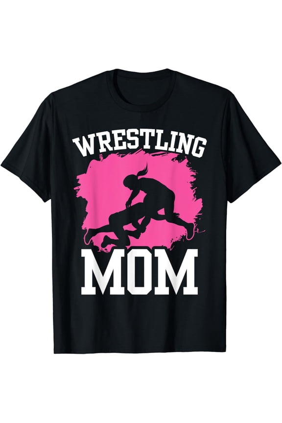 Wrestling Mom Wrestle Martial Arts Wrestler Hobby Mother T-Shirt